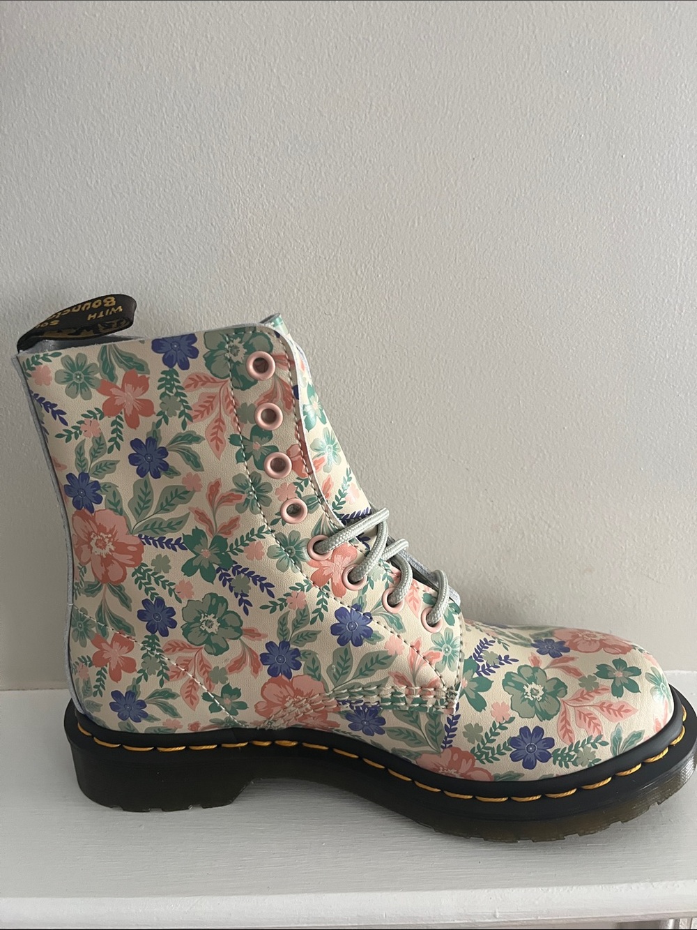 NEW! Floral Dr Martens boots